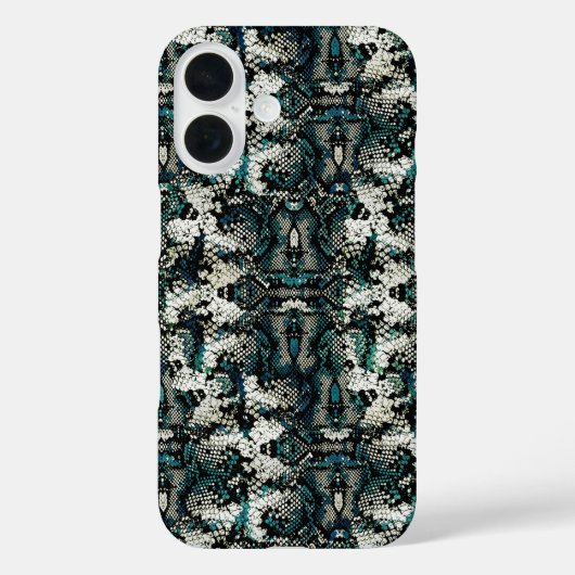 Slangenhuidpatroon Case-Mate iPhone Case (Achterkant)