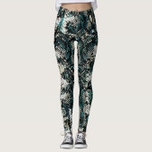 Slangenhuidpatroon  leggings (Voorkant)