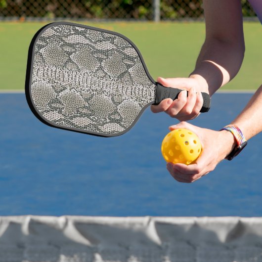 Slangenhuidprint Pickleball Paddle (Insitu)