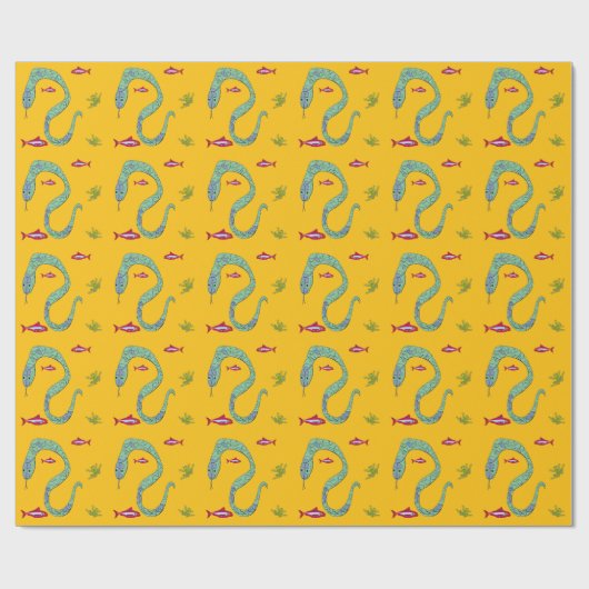 slangeninpakpapier cadeaupapier (Vlak)