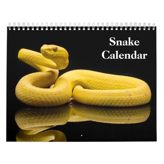 Slangenkalender 2026 kalender (Hoes)