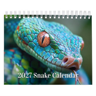 Slangenkalender 2027 kalender