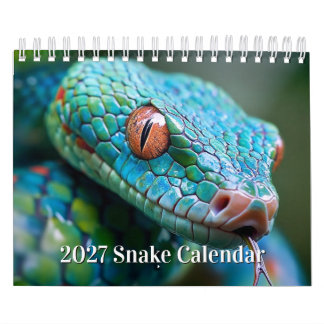 Slangenkalender 2027 kalender