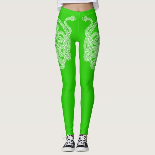 slangenknoop leggings (Voorkant)