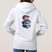 Slangenkoning Schedel – Blijf Onbevreesd T-Shirt (Achterkant)