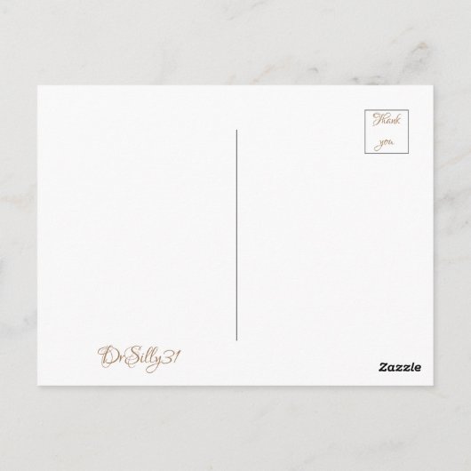 Slangenkop Briefkaart (Achterkant)