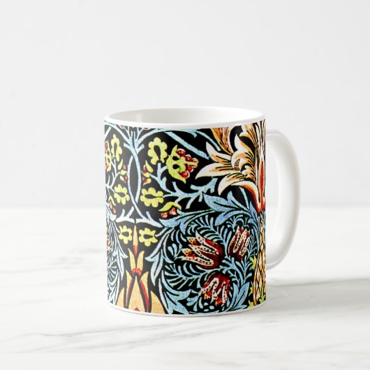 Slangenkop, een ontwerp van William Morris Koffiemok (Voorkant rechts)