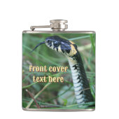 Slangenkop Heupfles (Voorkant)