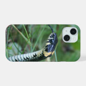 Slangenkop iPhone 15 Case (Achterkant horizontaal)