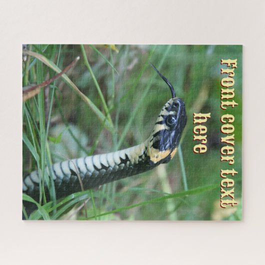 Slangenkop Legpuzzel (Horizontaal)