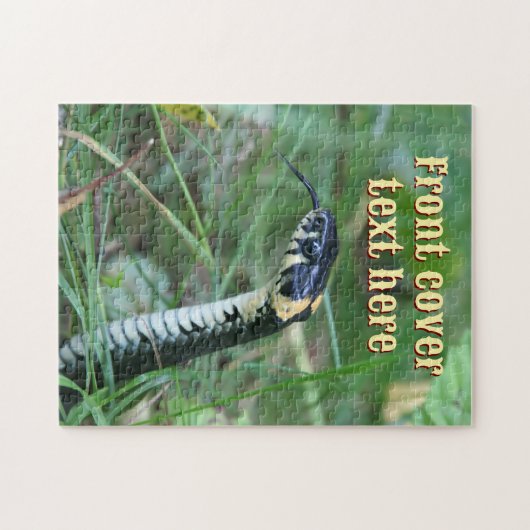 Slangenkop Legpuzzel (Horizontaal)