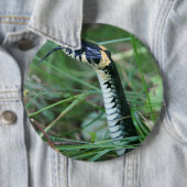 Slangenkop Ronde Button 6,0 Cm (In situ)