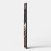 Slangenleer: naadloze bruine textuur Case-Mate iPhone case (Achterkant / Links)