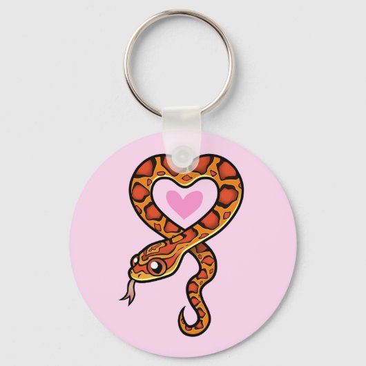 Slangenliefde Sleutelhanger (Voorkant)