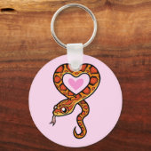 Slangenliefde Sleutelhanger (Voorkant)