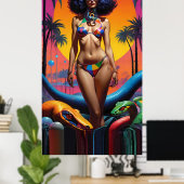 slangenmaskerade poster (Thuiskantoor)