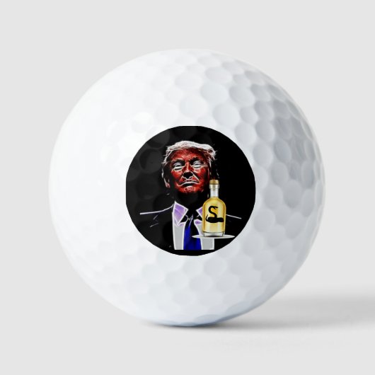 Slangenolieverkoper Golfballen (Voorkant)