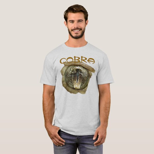slangenoog met Cobra Reflection T-shirt (Voorkant volledig)