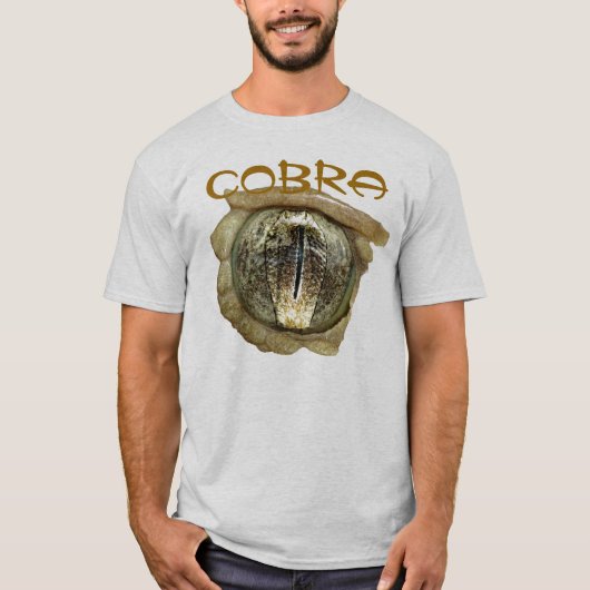 slangenoog met Cobra Reflection T-shirt (Voorkant)