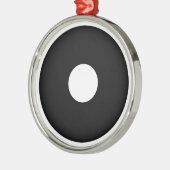 slangenoog metalen ornament (Links)