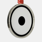 slangenoog metalen ornament (Rechts)