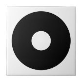 slangenoog tegeltje (Voorkant)