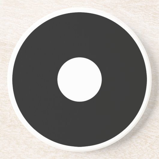 slangenoog zandsteen onderzetter (Voorkant)