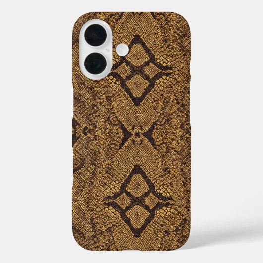 slangenpatroon met diamantrug Case-Mate iPhone case (Achterkant)