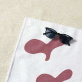 Slangenprint Strandlaken (In situ)