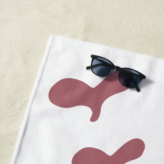 Slangenprint Strandlaken (In situ)