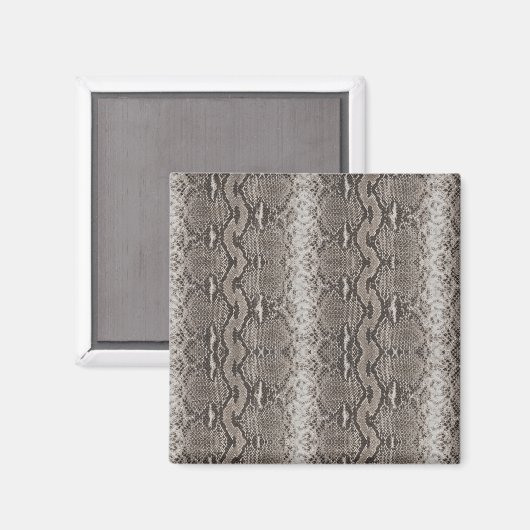 Slangenprint van python magneet (Voorkant / Achterkant)