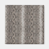 Slangenprint van python magneet (Voorkant)