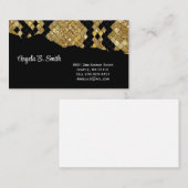 Slangenprint Visitekaartje (Voorkant / Achterkant)