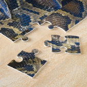 slangenpuzzel legpuzzel (Zijkant)