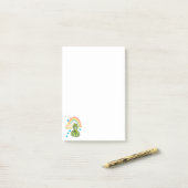 Slangenregenboognotities post-it® notes (Op bureau)