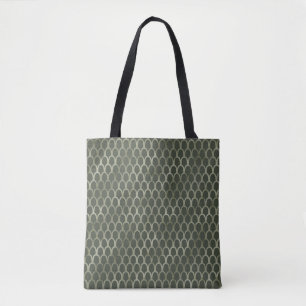 Slangenreptiel Wild Animal Skin Pattern Tote Bag