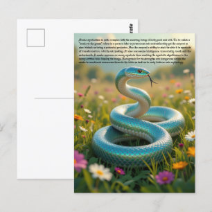 Slangensymboliek Briefkaart