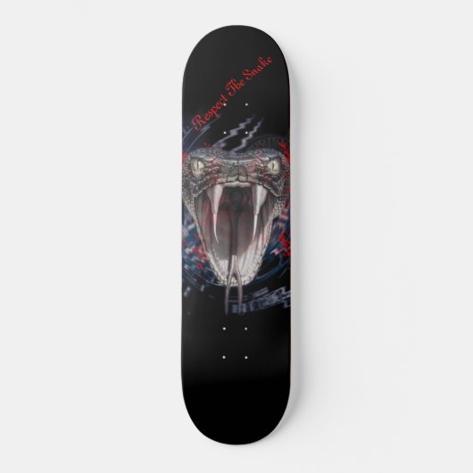 Slangentanden Skateboard (Voorkant)