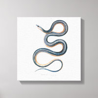 slangentekening Victoriaans Art Nouveau Snake