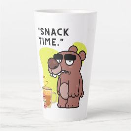 SLANGENTIJD!- DIER-FUNNY- KOFFIE-KOEKJES LATTE MOK