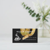 Slangenverwijderingsdeskundige Visitekaartje (Staand voorkant)