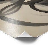 Slangenvrouw kunst foto afdruk (Hoek)