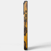 Slangenwacht: Gele luipaardhuid Case-Mate iPhone Case (Achterkant / Links)