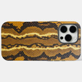 Slangenwacht: Gele luipaardhuid Case-Mate iPhone Case (Achterkant (horizontaal))