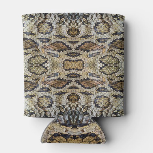 Slanghuid Patroon Textuur Blikjeskoeler (Achterkant)