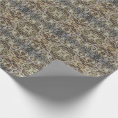 Slanghuid Patroon Textuur Cadeaupapier (Hoek)