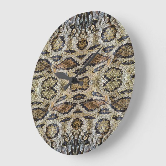 Slanghuid Patroon Textuur Grote Klok (Hoek)