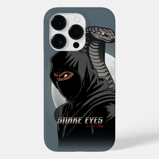 Slangogen Ninja Case-Mate iPhone Case (Achterkant)