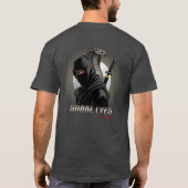 Slangogen Ninja | Volwassenen T-shirt (Achterkant)