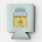 Slangolie alternatieve geneeskunde blikjeskoeler (Achterkant)